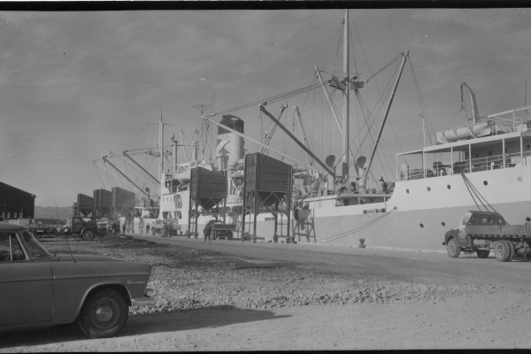 First fertiliser ship. The first shipment of fertiliser left port in 1958 aboard Valetta.