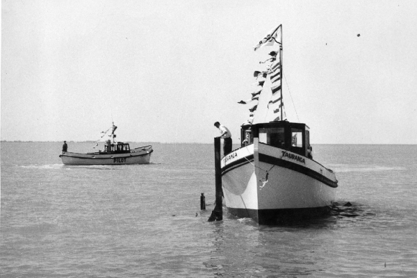 Pilot launches. The Port's first pilot launches in 1959.