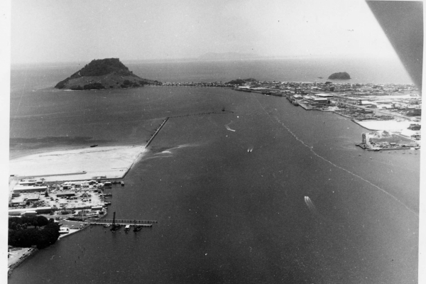 Sulphur Point reclamation in 1974.